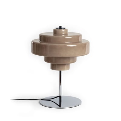 Lampe à poser en verre et métal- ELLA DRAWER