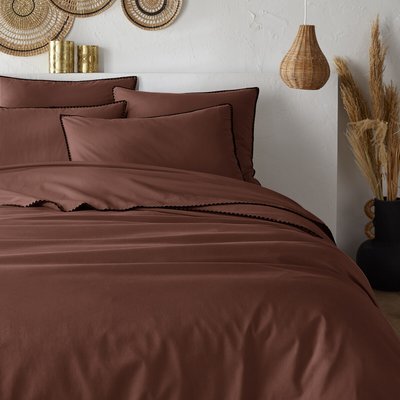 Housse de couette en coton lavé, brodée, Merida LA REDOUTE INTERIEURS