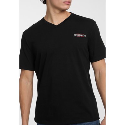 T-Shirt Slim Col V American Tradition GUESS