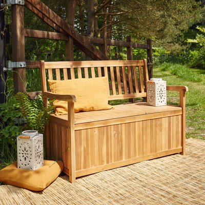 Banc de jardin en acacia massif  HANOÏ BERAH GETAH