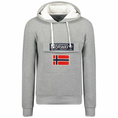Felpa con cappuccio con logo Gadrien GEOGRAPHICAL NORWAY