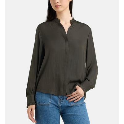 Chemise fluide detroit satl satinée GALERIES LAFAYETTE
