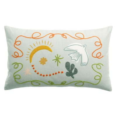 Coussin brodé Anka VIVARAISE