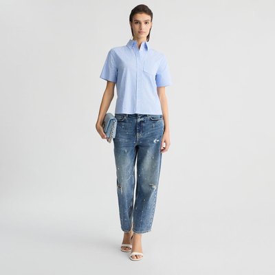 Chemise boxy à rayures LIU JO