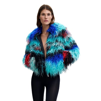 Manteau à poils longs Lacroix DESIGUAL