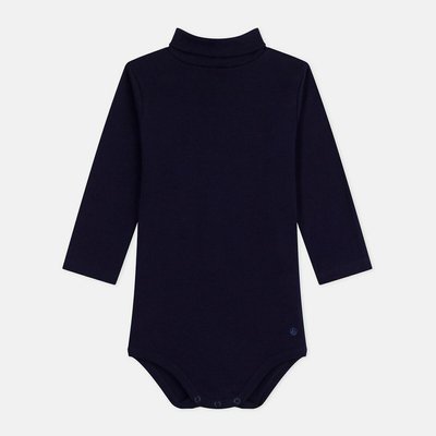 Body maniche lunghe collo a dolcevita PETIT BATEAU