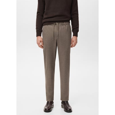 Pantalon Homme Gieves & Hawkes Taille 42, Jambe 36 - Flanelle Laine Légère Neuf Avec étiquettes