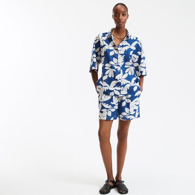 Chemise oversize imprimée, manches aux coudes LA REDOUTE COLLECTIONS