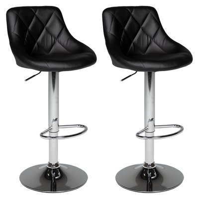 Lot de 2 tabourets de bar, JASPER HAPPY GARDEN