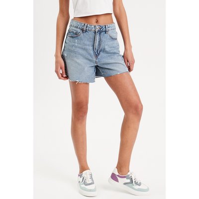 Short droit en jean destroy CACHE CACHE