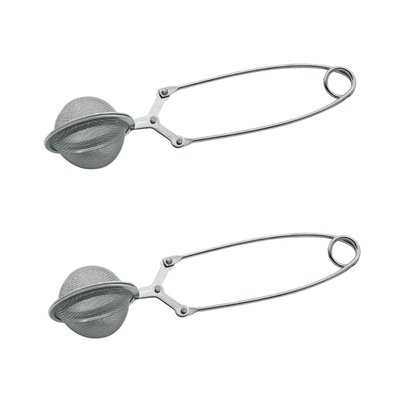 Set de 2 ustensiles de cuisine boule à thé inox PETIT DÉJEUNER FACKELMANN