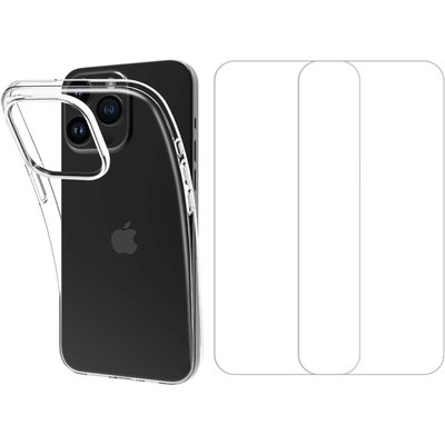 Coque iPhone 15 Pro Max coque + Verre trempé ESSENTIEL B