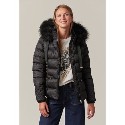 Blouson capuche fausse fourrure femme La Redoute