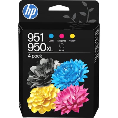 Cartouche d'encre 950XL Noir/951XL 3 Couleurs HP