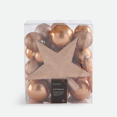 Coffret de 33 boules de Noël, CASPAR LA REDOUTE INTERIEURS
