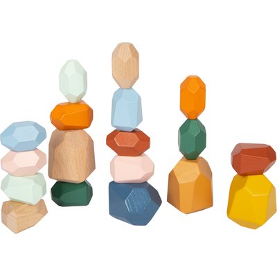 Pierres d'équilibre en bois Safari SMALL FOOT COMPANY