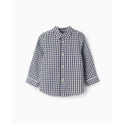 Chemise 100% coton, Vichy NOVEAUX NATURE ZIPPY