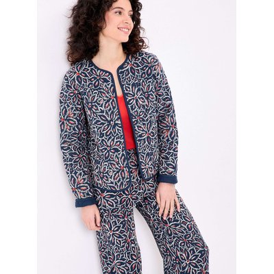 Veste matelassée réversible gaze de coton bio BANSARA LA FIANCÉE