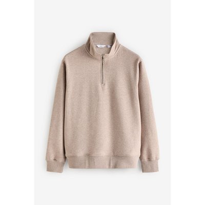 Sweat col zippé manches longues NEXT