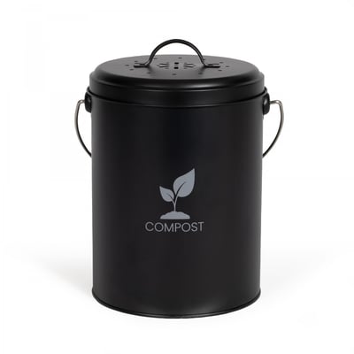 Seau à compost de cuisine 6 L LIVOO