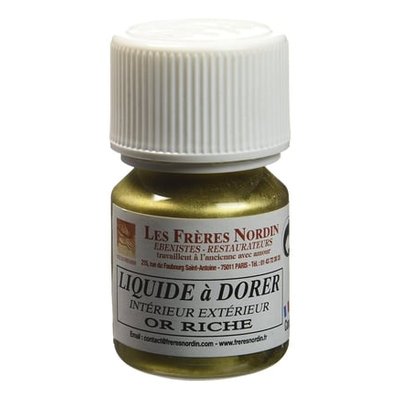 Liquide Pour Dorer Or Riche 30 Ml NORDIN