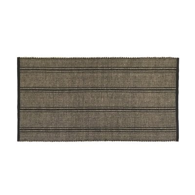 Tapis déco à rayures en coton JANE FUTURE HOME