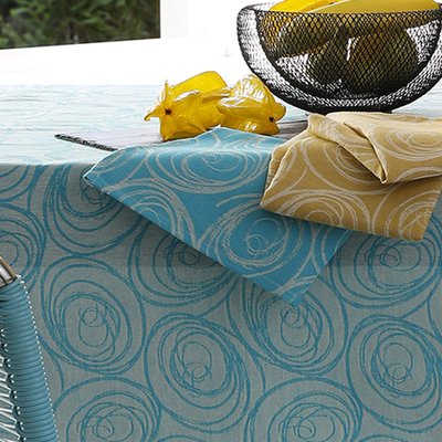Lot de 3 serviettes de table spirale TRADILINGE