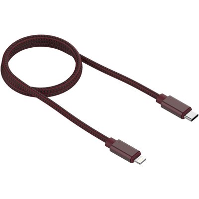 Câble Lightning Lghtn vers USBC 2m Dark Red certif Apple ADEQWAT