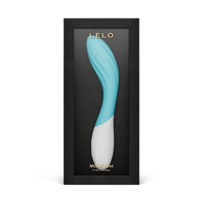 LELO MONA Twist Stimulateur Point G Vibromasseur 16 Niveaux, Soft Pink LELO