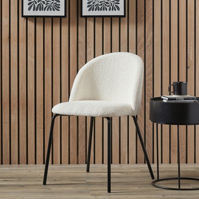 Tavi Bouclé & Metal Dining Chair SO'HOME