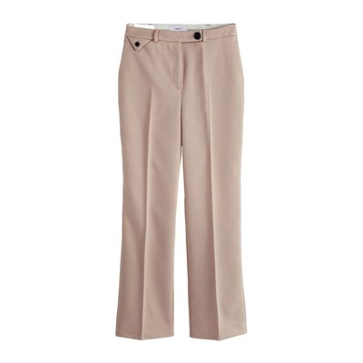 Pantalon droit ajusté en sergé NEXT