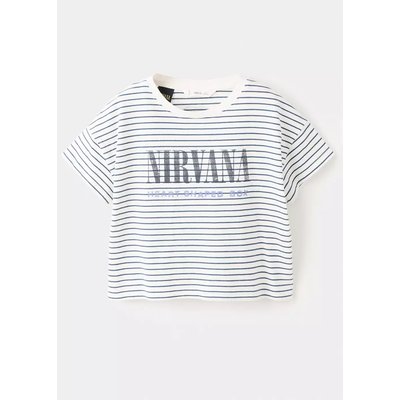 T-shirt motif Nirvana MANGO KIDS