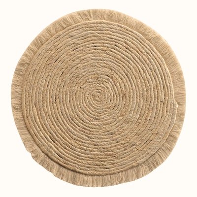 Set de table frangé en jonc DOUCEUR D'INTÉRIEUR