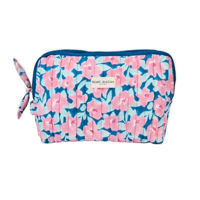 Trousse de toilette imprimée Posy BINDI ATELIER