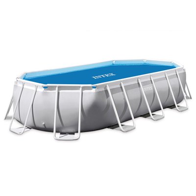 Bâche à bulles renforcée pour piscine ovale - Intex INTEX