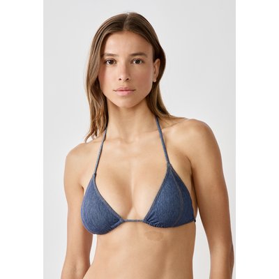 Triangle sans armatures haut de maillot effet denim POPPIE ETAM