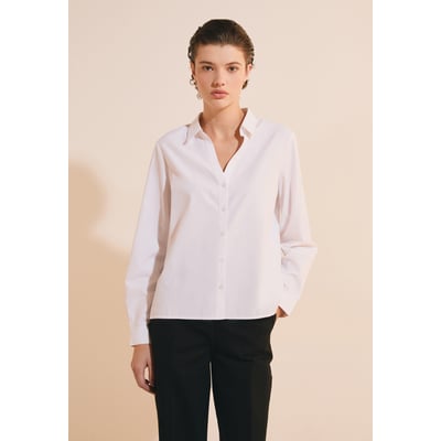 Chemise à manches longues en coton CABANA ETAM