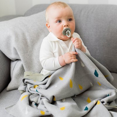Couverture bébé tricotée KINDSGUT