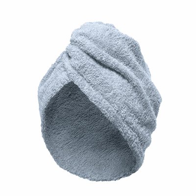 Serviette de tête coton 57 fils éponge fermeture élastique TURBAN LINANDELLE