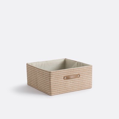 Cesta cubo de papel trenzado, Osha LA REDOUTE INTERIEURS