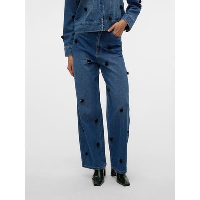 VMTAYLOR Taille moyenne Baggy Fit Jeans Jean à coupe large VERO MODA