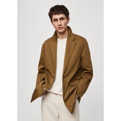 Veste coton relaxed-fit MANGO MAN