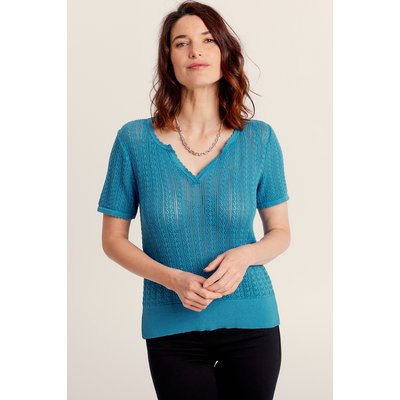 Pull manches courtes ajouré BREAL
