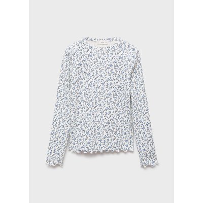 T-shirt imprimé maille côtelée MANGO KIDS