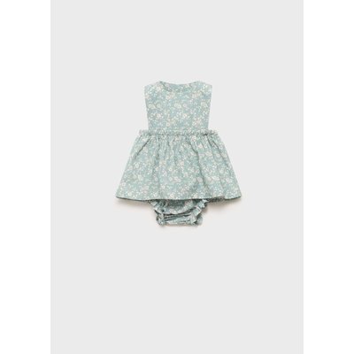Robe et culotte imprimées MANGO BABY