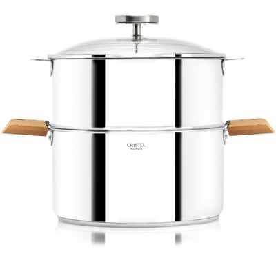 Biome - Ensemble cuisson saine avec anses amovibles en bois BIOME CUISSON SAINE CRISTEL