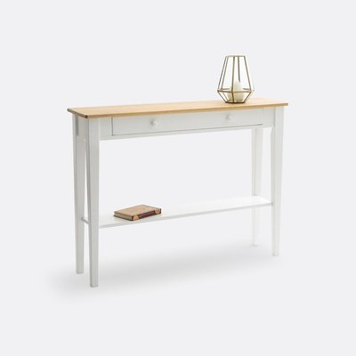 Consola con 1 cajón de pino macizo Alvina LA REDOUTE INTERIEURS