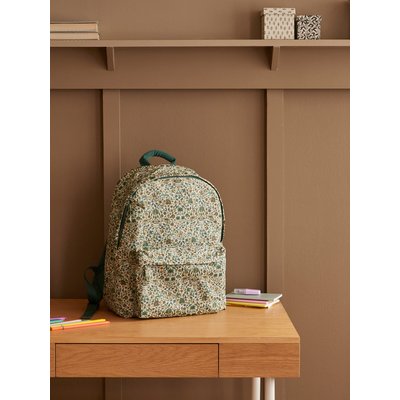 Sac à dos tissu Liberty enduit CYRILLUS