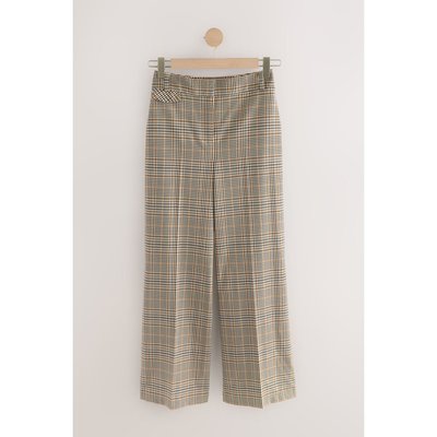 Pantalon large aux carreaux NEXT