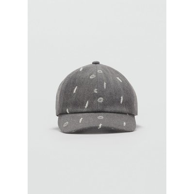 Casquette imprimée visière MANGO BABY